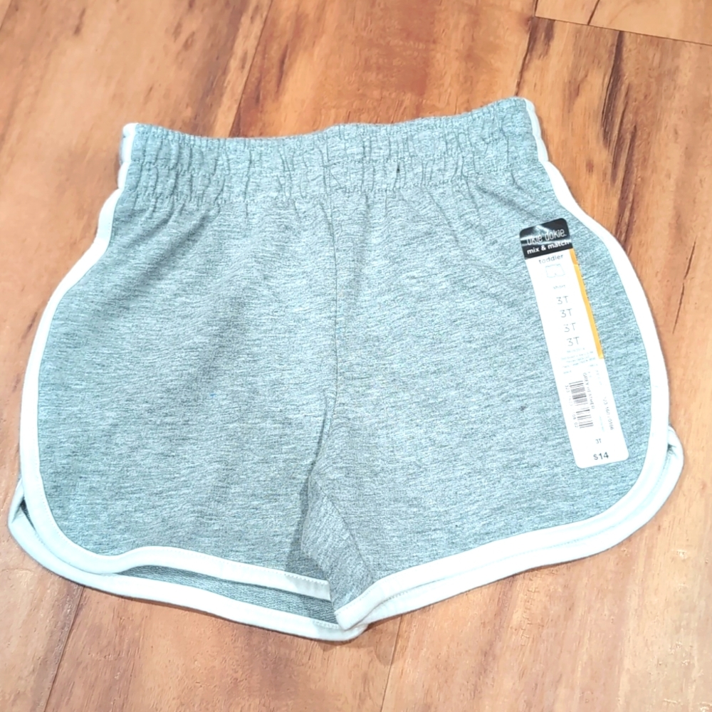 3T grey shorts could be for boy or girl